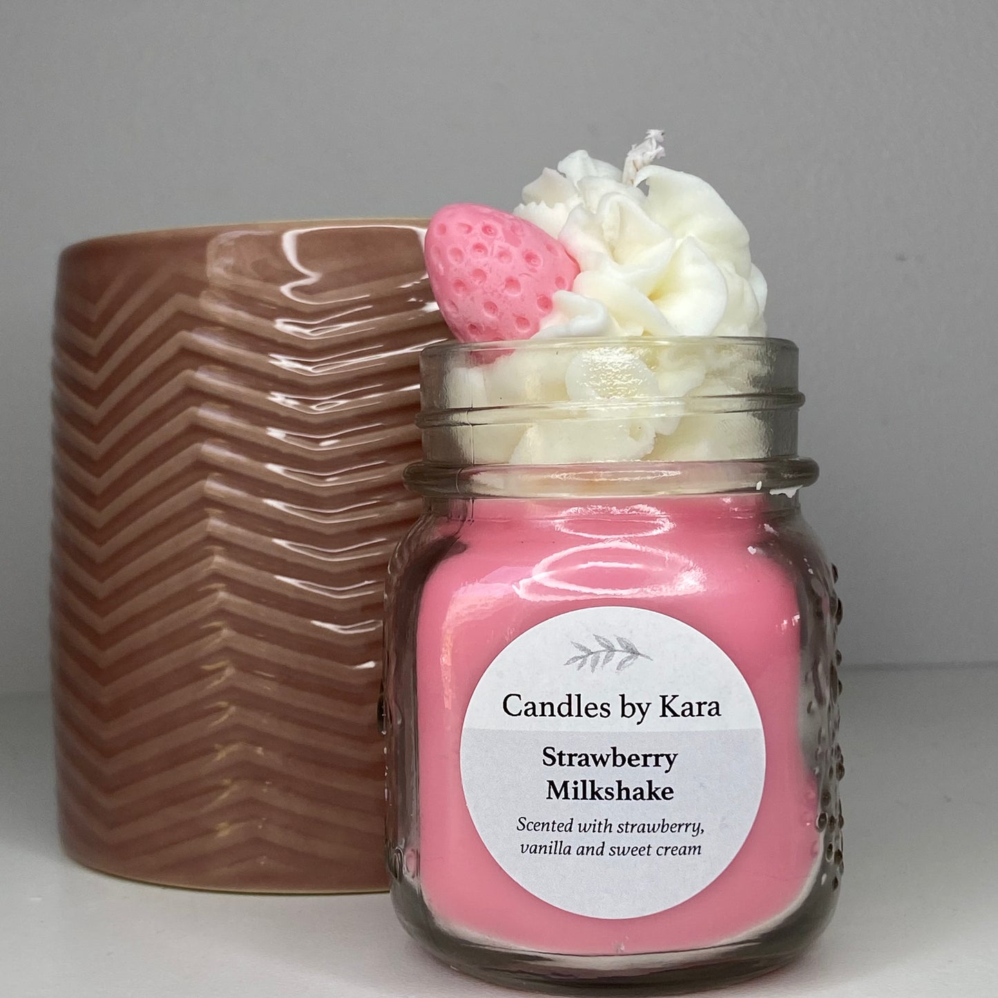Strawberry Milkshake Candle