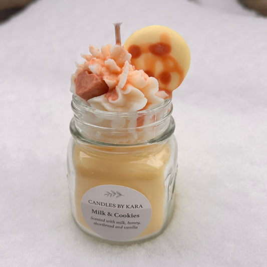 Milk & Cookies Dessert Candles